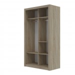 Ντουλάπα Linea Σονόμα με καθρέφτη 120x60x215cm