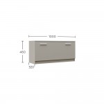 Παπουτσοθήκη Reno Cashmere 100x32x46cm