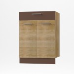 Alina Κάτω ντουλάπι με Συρτάρι 60x44,5x85εκ Σονόμα-Μόκκα SO-AD60 Alina Κάτω ντουλάπι με Συρτάρι 60x44,5x85εκ Σονόμα-Μόκκα SO-AD60