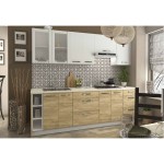 CHARLOTΤE Πάνω Ντουλάπι Με Τζάμι 60x30.5x71.8εκ με μεταλλικά χερούλια Λευκό SO-CV60GW CHARLOTΤE Πάνω Ντουλάπι Με Τζάμι 60x30.5x71.8εκ με μεταλλικά χερούλια Λευκό SO-CV60GW