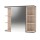 Καθρέπτης Μπάνιου LOTUS Με Ντουλάπι και Ράφια Γραφίτης-Σονόμα  79.6*20*64cm TO-LOTUSMCGRAFITE