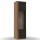 Βιτρίνα ADEL Καπνού (tobacco) με γκρί 52.3x39.6x190.5εκ SO-ADEL1D