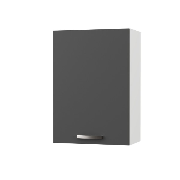 CHARLOTΤE Πάνω Ντουλάπι 50x30.5x71.8εκ με μεταλλικά χερούλια Γραφίτης SO-CV50GR CHARLOTΤE Πάνω Ντουλάπι 50x30.5x71.8εκ με μεταλλικά χερούλια Γραφίτης SO-CV50GR