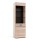 Βιτρίνα Solo 60x41x197cm Sonoma με λεπτομέρειες Wenge και MDF καμπυλωτό τελείωμα TO-SOLO1WHIGH