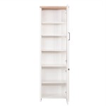 VERNE BITPINA 59.7x37.2x191.6cm χρώμα Λευκό/Φυσικός Δρυς. TO-VERNEWIT1W1D VERNE BITPINA 59.7x37.2x191.6cm χρώμα Λευκό/Φυσικός Δρυς. TO-VERNEWIT1W1D