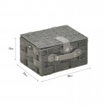 INART ΚΑΛΑΘΙ ΠΙΚΝΙΚ ΓΙΑ 2 ΨΑΘΙΝΟ ΓΚΡΙ 30X23X15 3-60-612-0006
