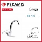 Pyramis Mezzo Essential Μπαταρία Κουζίνας Χρωμέ 095181001
