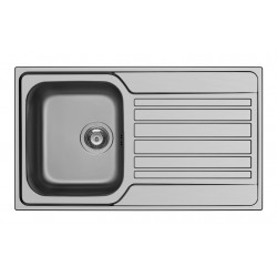 Maidtec Fedra 86x50 1B 1D Ανοξείδωτος Νεροχύτης Ένθετος Λείος 100185301 Distributed By Pyramis