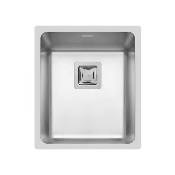 Pyramis Lume 34x40 1B Ανοξείδωτος Νεροχύτης Επίπεδης Εφαρμογής Λείος 101023601