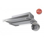 Pyramis Essential Turbo Slim Συρόμενος Απορροφητήρας Inox 065006401