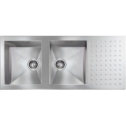 Sanitec Punto Quadra 10907 (116x50) ΣΑΤΙΝΕ νεροχύτης αντιστρεφόμενος