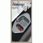 Sanitec Harmony 302 (96x51 cm) νεροχύτης συνθετικός γρανίτης