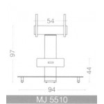 MODEV MJ-5510 ΕΠΙΠΛΟ ΤΗΛΕΟΡΑΣΗΣ ΓΙΑ ΤΗΛΕΟΡΑΣΕΙΣ 26 - 32 