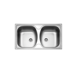 Fortinox Slender 24200 Ανοξείδωτος Νεροχύτης Inox 78,5x44,5εκ.