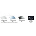 Apell Iris 9320 Ανοξείδωτος Νεροχύτης με Συρόμενα Κρύσταλλα που Καλύπτουν τον Νεροχύτη 89,7x51cm