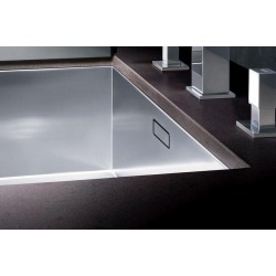 Blanco Zerox 500 U 54x44 cm Υποκαθήμενος Νεροχύτης Λείος Inox