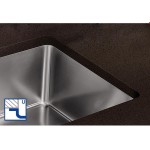 Blanco Zerox 500 U 54x44 cm Υποκαθήμενος Νεροχύτης Λείος Inox