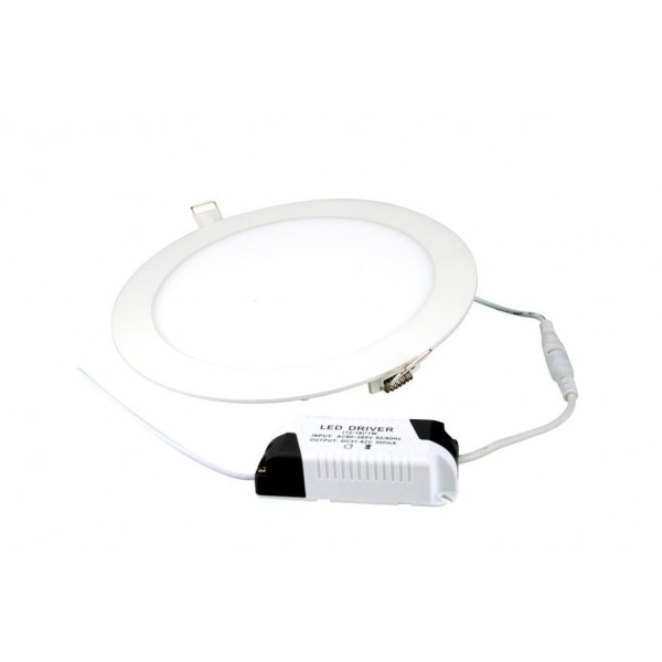 Led Panel 20W Round Φωτιστικό Πάνελ Οροφής 24cm 1860lm