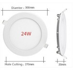 Led Panel 25W Round Φωτιστικό Πάνελ Οροφής 30cm