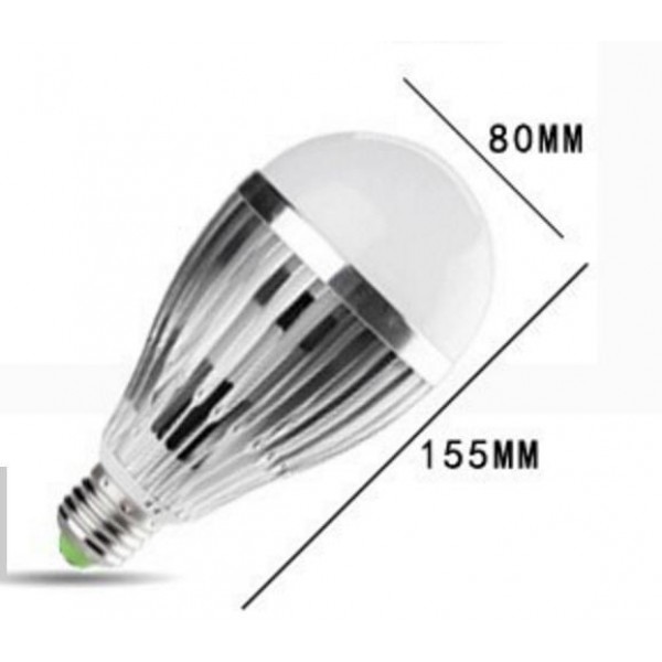 LED λαμπτήρας Ε27, 12W, ψυχρός