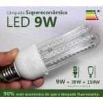 Βιδωτός λαμπτήρας οικονομίας LED 820lm, 9W / E27 4U με ψυχρό φως ενεργειακής κλάσης Α