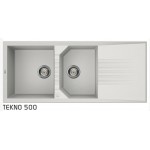 Elleci Tekno 500 Νεροχύτης Γρανίτης 116x50 Σειρά Granitek LGT500