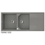 Elleci Tekno 500 Νεροχύτης Γρανίτης 116x50 Σειρά Granitek LGT500