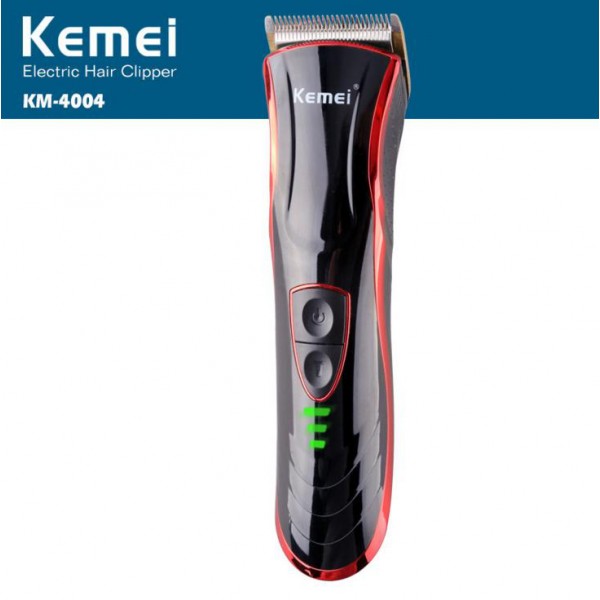 KEMEI KM-4004 ΕΠΑΝΑΦΟΡΤΙΖΟΜΕΝΗ ΚΟΥΡΕΥΤΙΚΗ ΜΗΧΑΝΗ