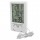 Oem TA298 Ψηφιακό Υγρασιόμετρο με Διπλό Αισθητήρα Θερμοκρασίας, Ρολόι και Ξυπνητήρι