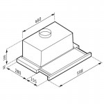 Pyramis Essential 60 Συρόμενος Απορροφητήρας Καφέ 065017202