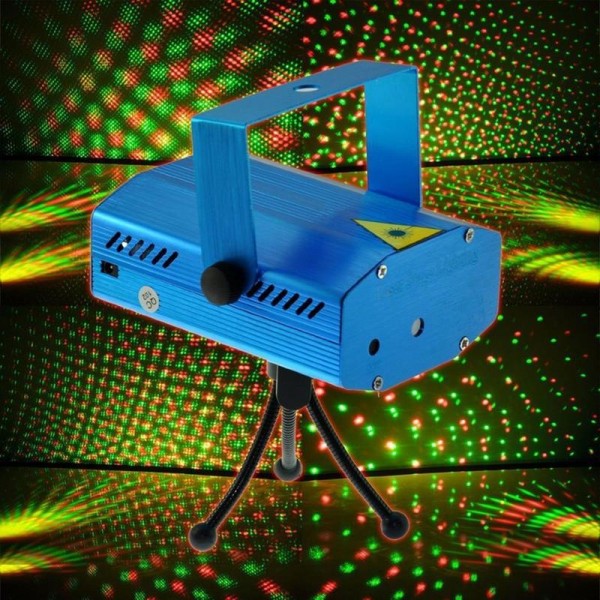 OEM SW-003 Projector Laser Stage DJ Green-Red 50mW Φωτορυθμικό