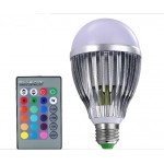 OEM AOKEMAN AO-1811A ΛΑΜΠΑ LED 3W, Ε27, RGB ME ΤΗΛΕΧΕΙΡΙΣΤΗΡΙΟ