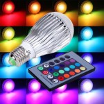 OEM AOKEMAN AO-1811A ΛΑΜΠΑ LED 3W, Ε27, RGB ME ΤΗΛΕΧΕΙΡΙΣΤΗΡΙΟ