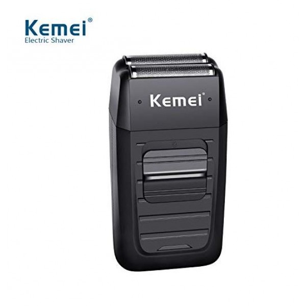 Kemei KM-1102 Επαναφορτιζόμενη Ξυριστική μηχανή Δίδυμη λεπίδα Προστασία προσώπου