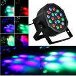 OEM SL-002 Φωτορυθμικό RGB DMX 18 Flat led disco Par-1