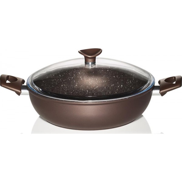 Pyramis Stone Chef ∅28 Αντικολλητική Σωτέζα με Προηγμένη Επίστρωση 5 Στρωμάτων 014003901