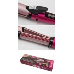 KEMEI KM 8833 ANION STEAMING 2-IN-1 HAIR STYLER