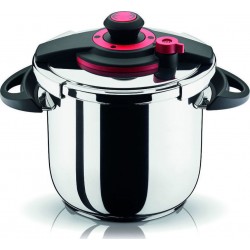 Pyramis Optimum Plus Χύτρα Ταχύτητας 10Lt ∅24 και Καπάκι με 4πλό Σύστημα Ασφαλείας 014004501