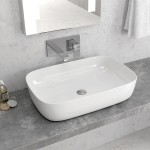 Karag LT 2143 P Επικαθήμενος Νιπτήρας Μπάνιου 600x390x145mm