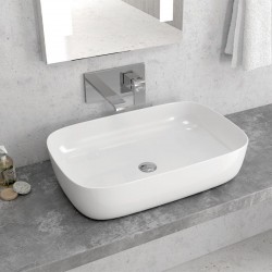 Karag LT 2143 P Επικαθήμενος Νιπτήρας Μπάνιου 600x390x145mm