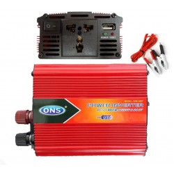 ONS 500Τ Μετασχηματιστής Inverter από 12V σε 220V, Ισχύς 500W