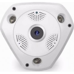 VR 3D LED IP WiFi 360 Panoramic Camera  EC-P01