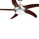 PRIMO Ανεμιστήρας Οροφής 110cm 60W WENGE L-44004L 18.182