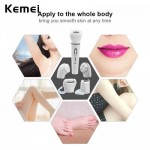 Kemei KM-2199 Συσκευή 5 σε 1 Αποτρίχωσης, Ξυριστική, Βούρτσα καθαρισμού, μασάζ , αφαίρεσης κάλων