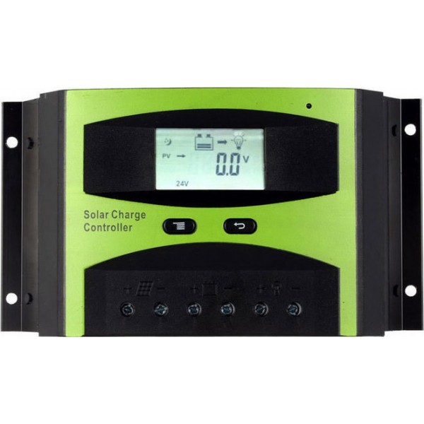 Ρυθμιστής Φόρτισης PWM 30124  12V-24V 30A (LD 25)