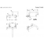 Επιτοίχια Μπαταρία Κουζίνας EURORAMA TONDA 711401