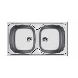 Maidtec Bradford 78x43,5 2B Ανοξείδωτος Νεροχύτης 100139501 Distributed By Pyramis