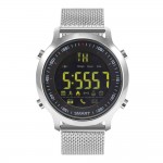 Xwatch EX-18 Smart Watch Bluetooth 4.0 Άδιάβροχο 5ATM με μεταλλικό μπρασελέ