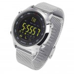 Xwatch EX-18 Smart Watch Bluetooth 4.0 Άδιάβροχο 5ATM με μεταλλικό μπρασελέ