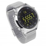 Xwatch EX-18 Smart Watch Bluetooth 4.0 Άδιάβροχο 5ATM με μεταλλικό μπρασελέ